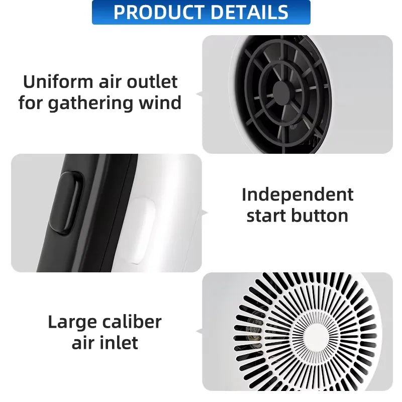 Tekone Asciugacapelli da Parete 1200W con Supporto e Spegnimento Automatico (Copia)