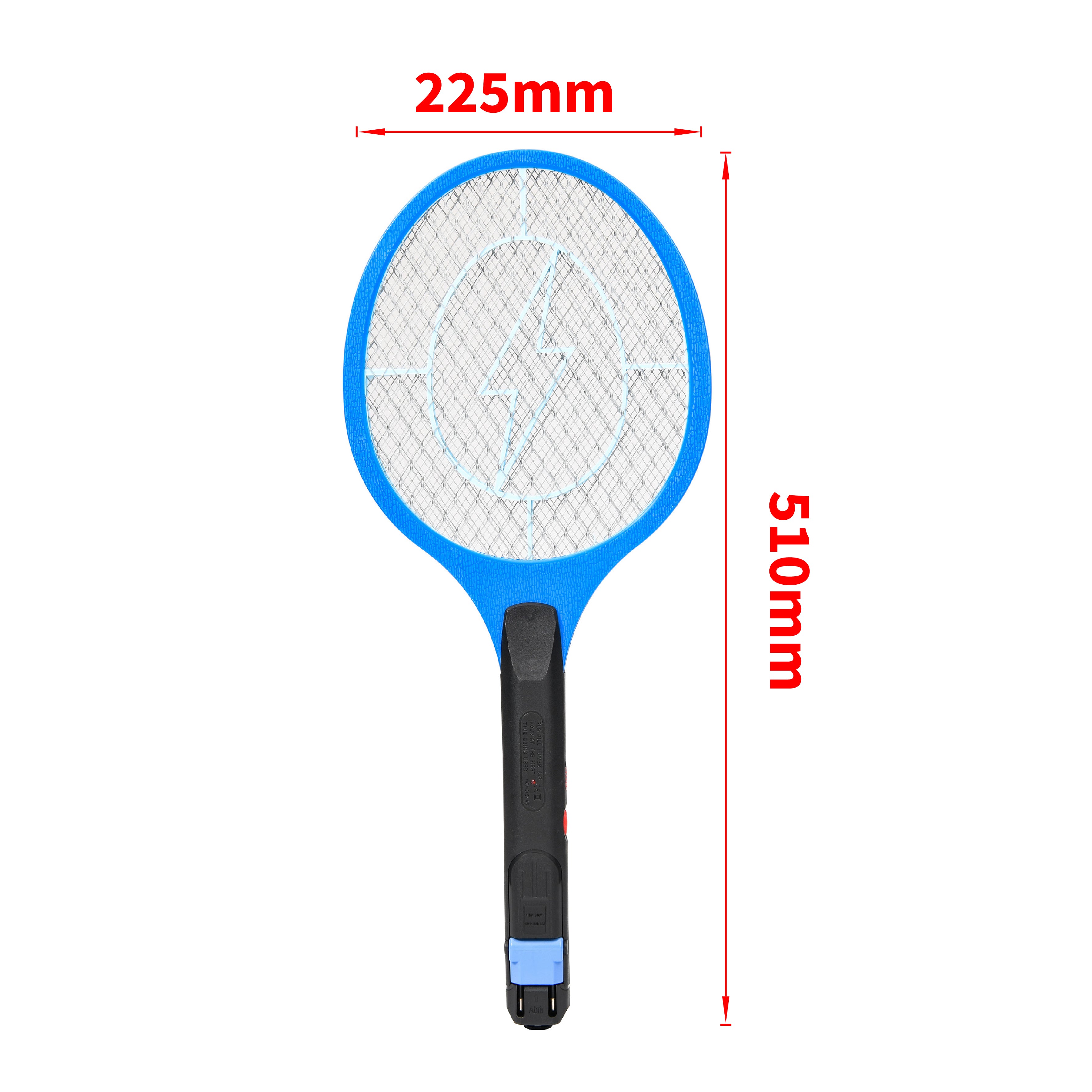 Tekone Racchetta Elettrica Anti Zanzare 300mAh – Ricarica AC, Compatta e Potente