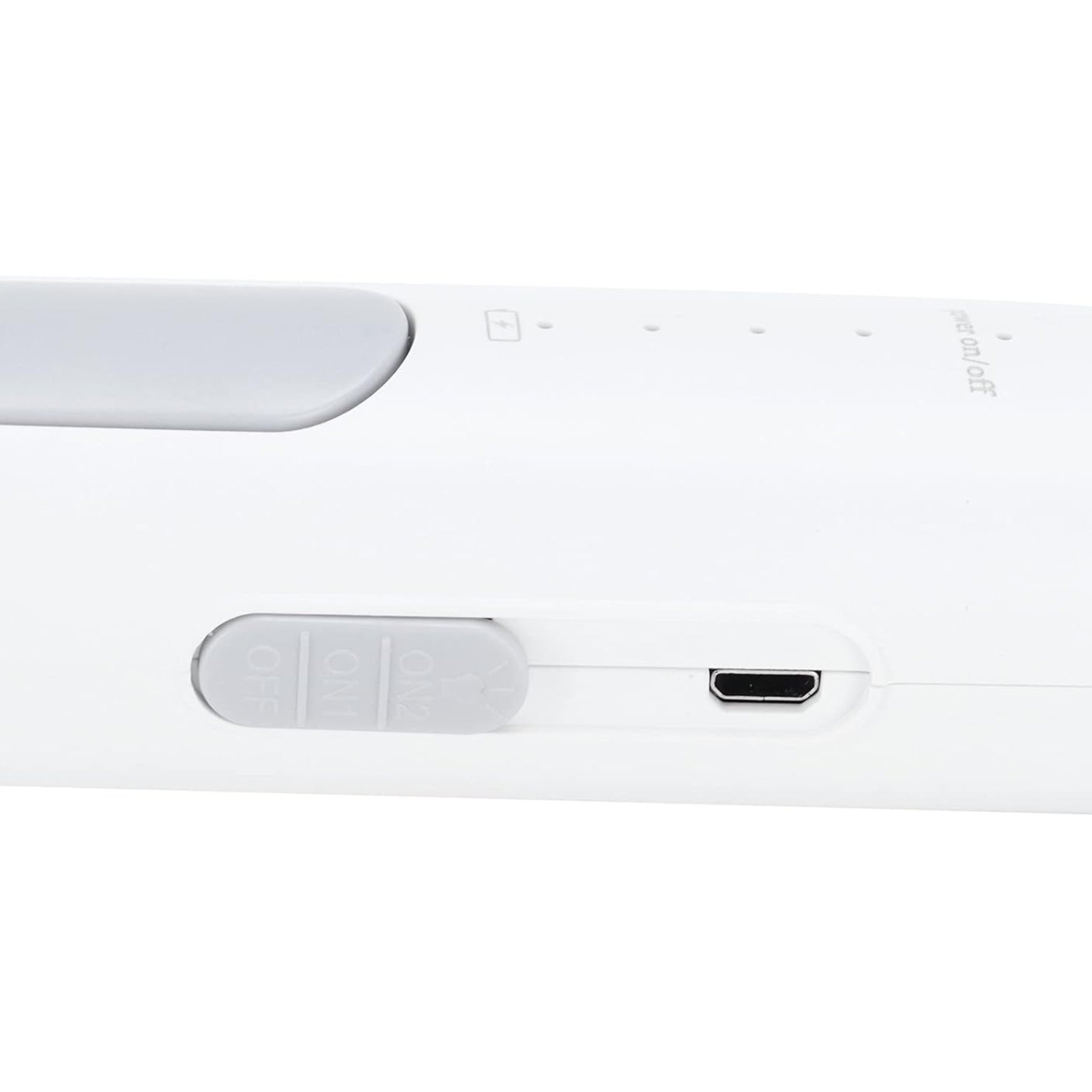 TekOne Racchetta Zanzariera Elettrica con Luce UV – USB-C, Base Inclusa, Batteria 1200mAh