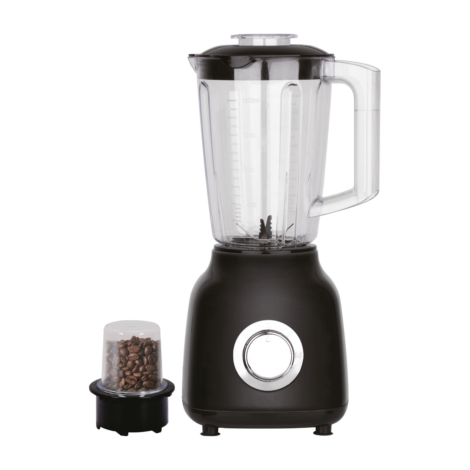 TekOne Frullatore elettrico 1,5L 350W con funzione macina caffè