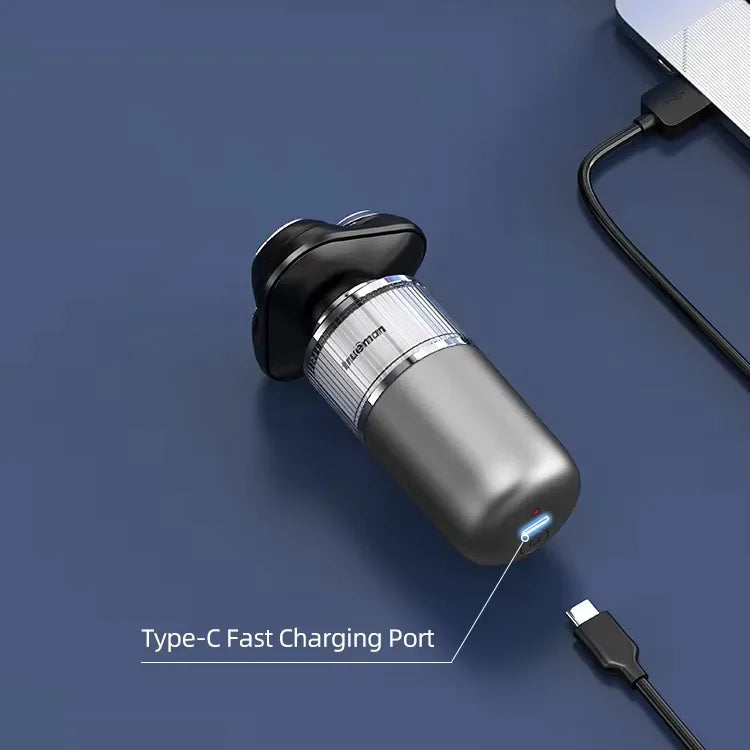 Tekone Mini Rasoio Elettrico Tripla Testina Ricaricabile USB-C IPX6