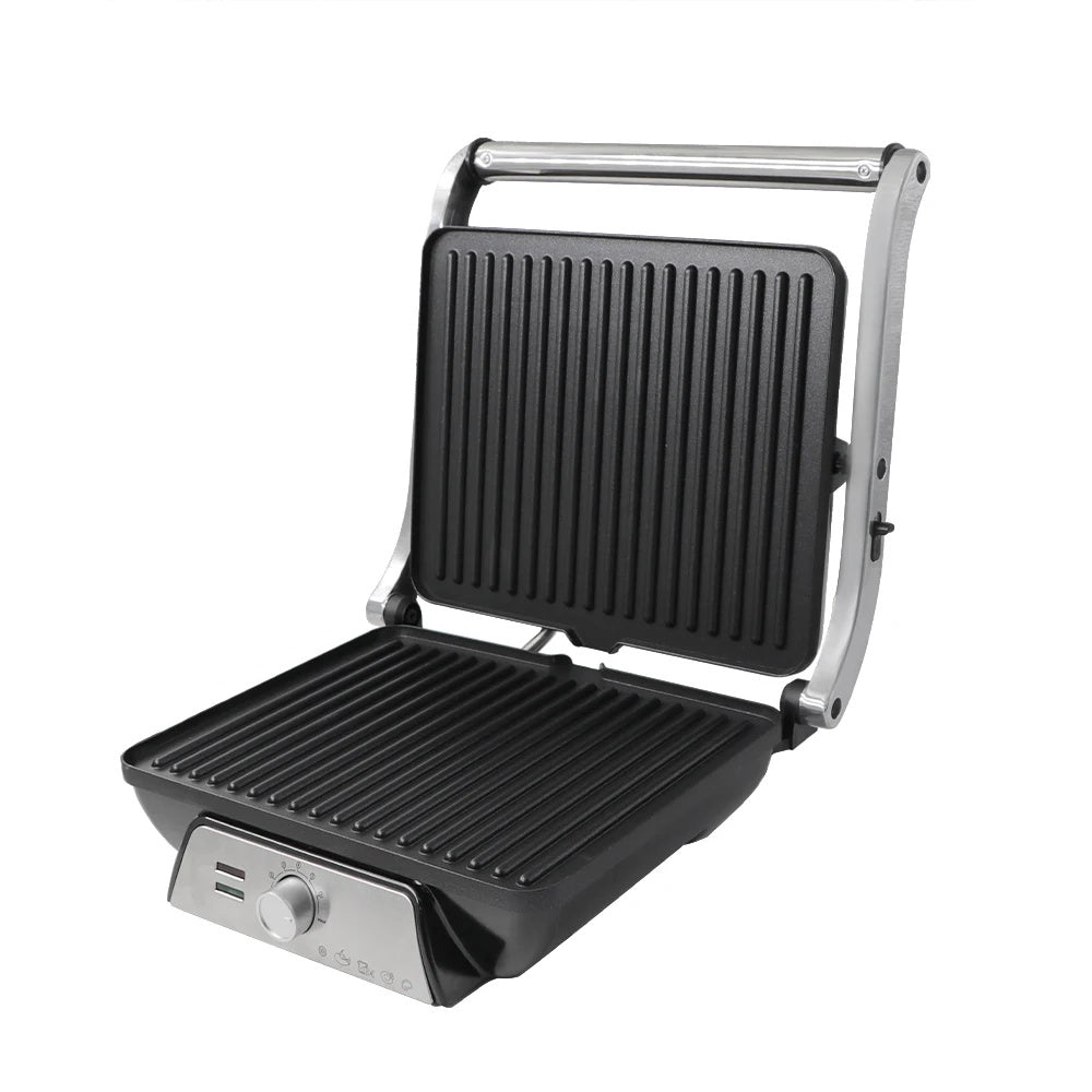 TekOne Tostapane e grill elettrico 2000W con termostato regolabile