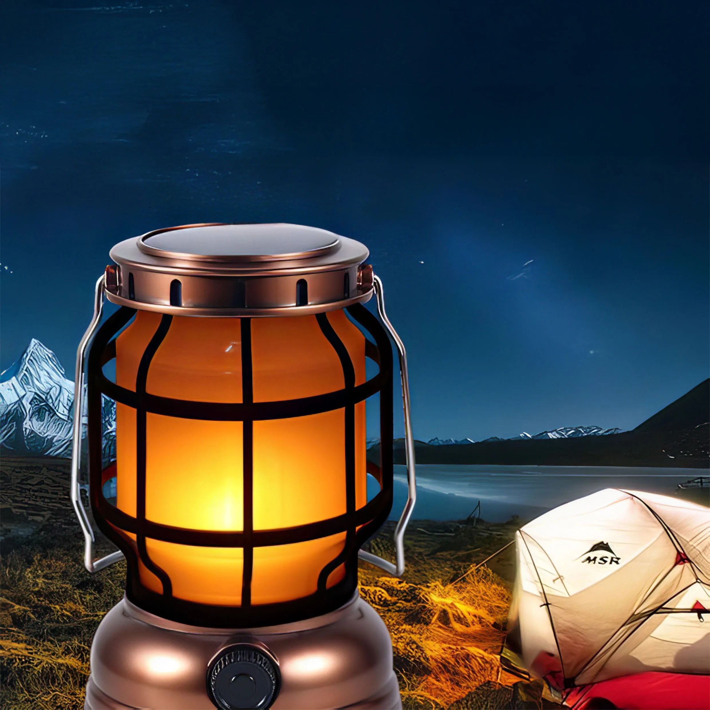 Lanterna da Campeggio Ricaricabile con Gancio – Tekone TK-2641