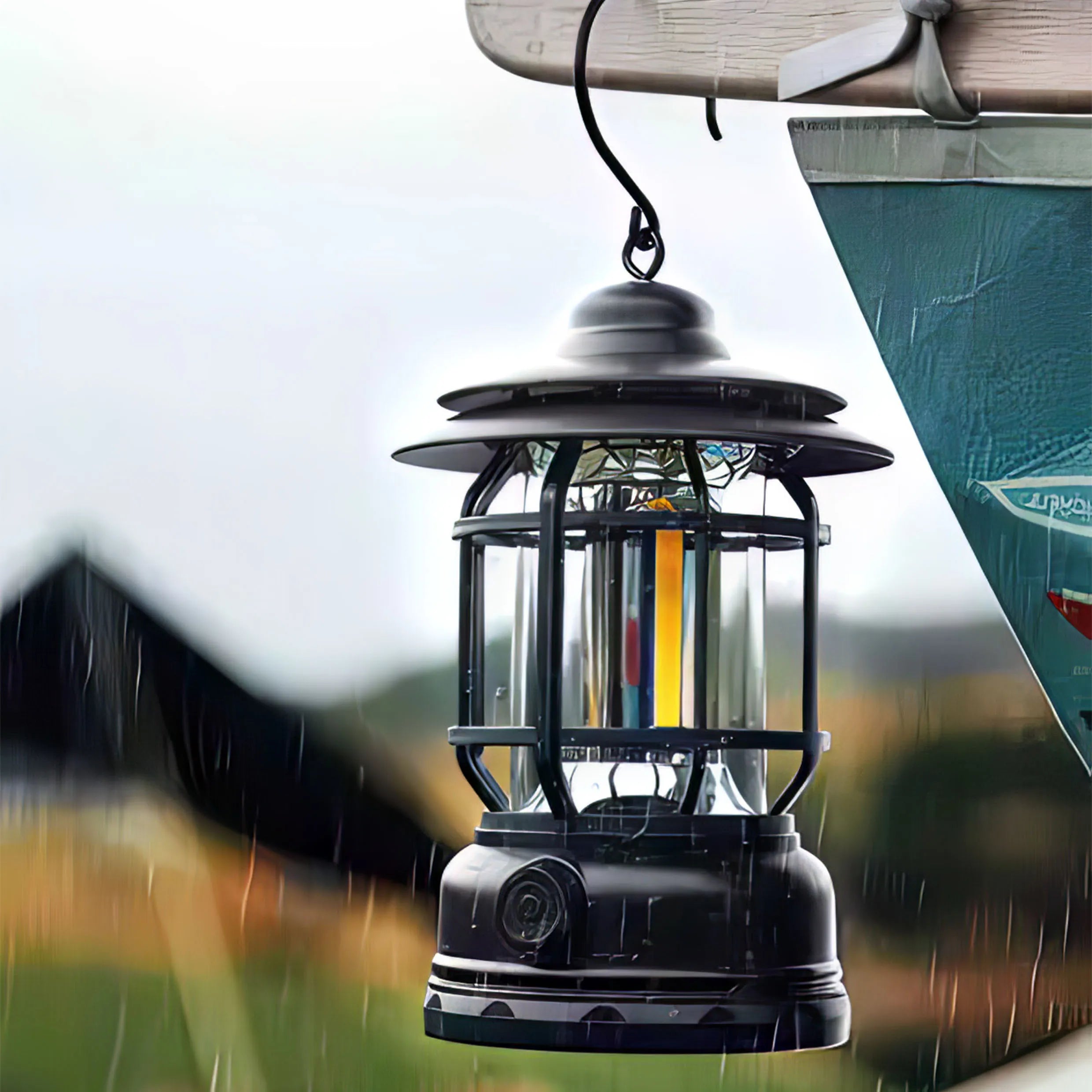 Lanterna da Campeggio Ricaricabile con Gancio – Tekone TK-2641
