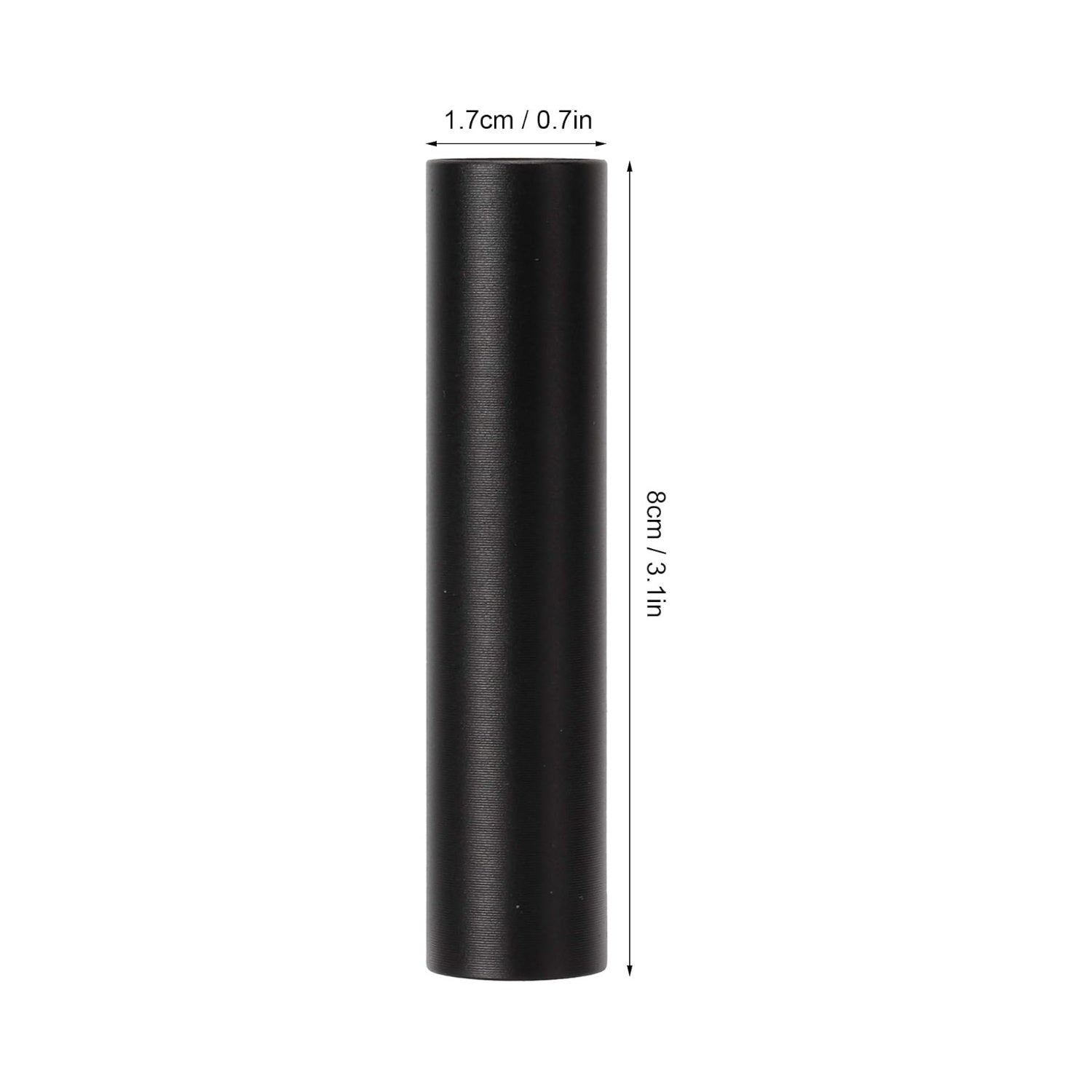 TekOne Torcia Ricaricabile LED Compatta in Alluminio – USB, 8,1 cm, Alta Luminosità