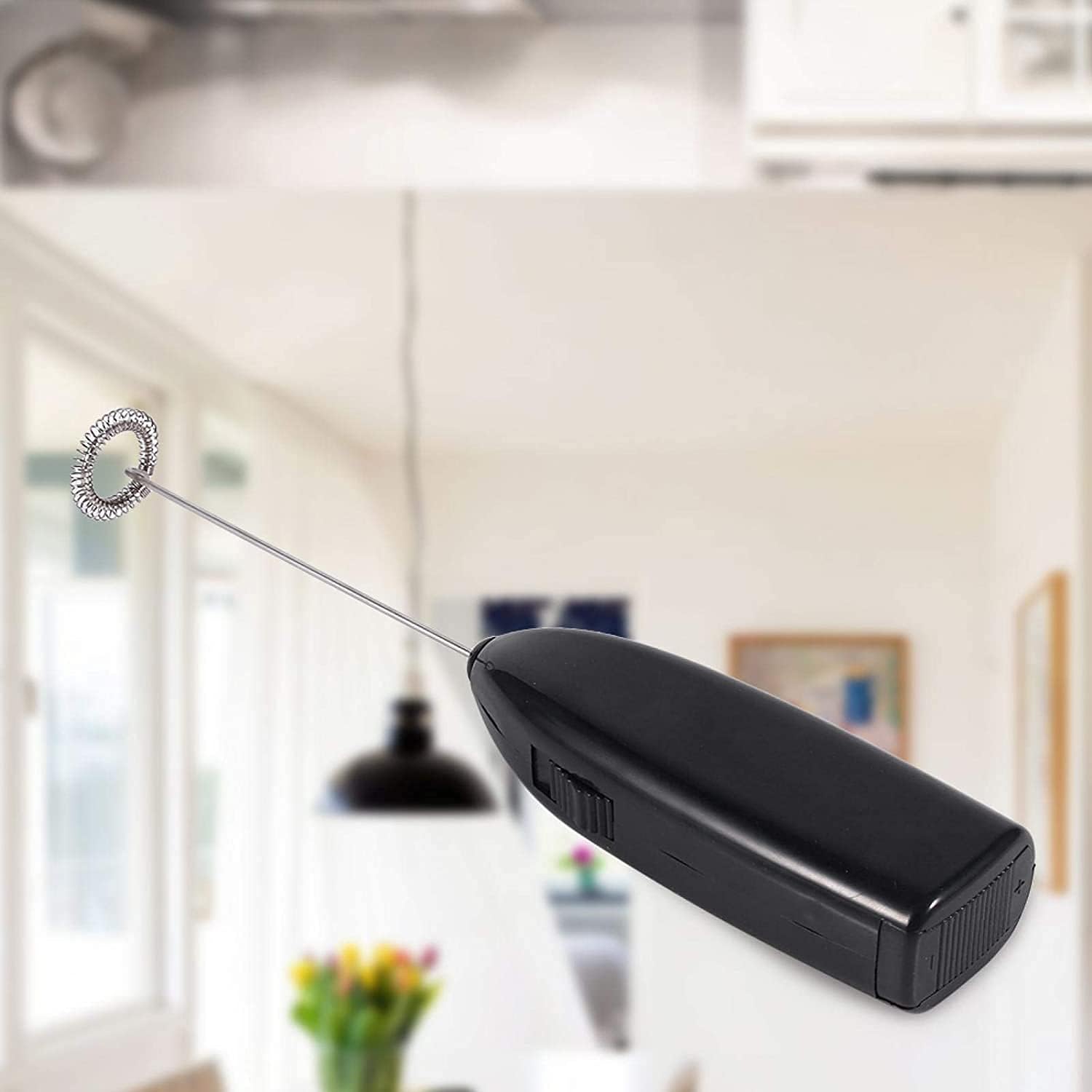 Mini Frullino Montalatte TekOne – Portatile, Funzionamento a Batteria