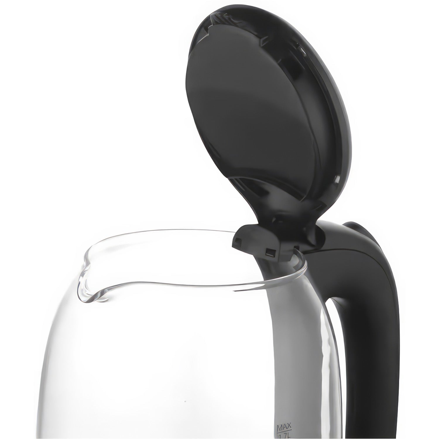 TekOne Bollitore elettrico in vetro 1,7L con LED e spegnimento automatico