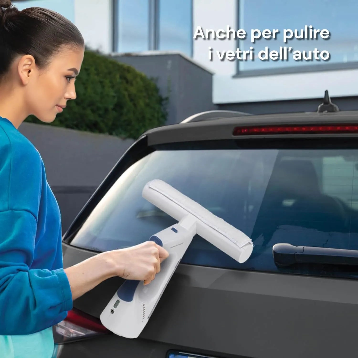 Lavavetri Elettrico a Batteria con Aspiragocce – Tekone WHL-106
