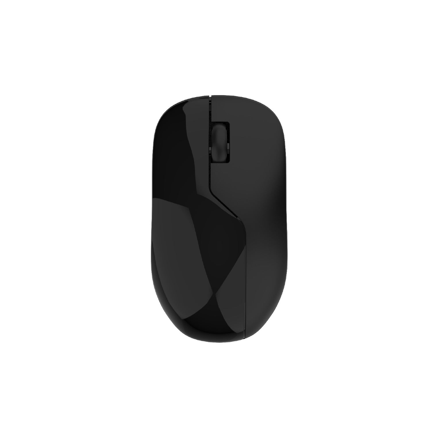Mouse Wireless Ottico Ricaricabile 2.4G – Design Ergonomico, Ultra Silenzioso nero