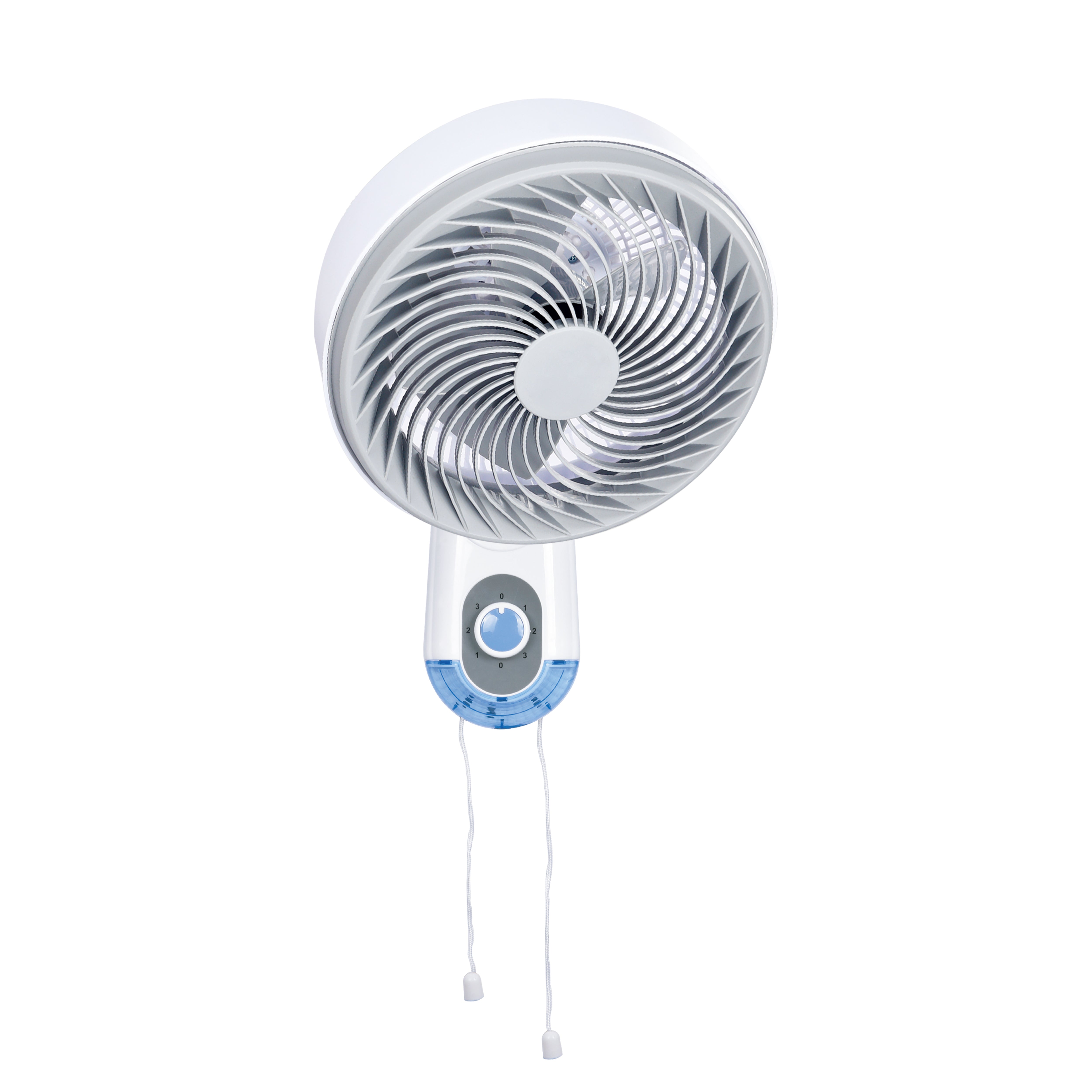 TekOne Ventilatore da Muro 90W con Motore CCA – 3 Velocità, 10” Pale in Plastica Rigida